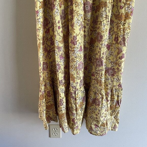 Old Navy Women MP Cottagecore Prairie Waist Defined Puff Sleeve Maxi Dress NWT - Picture 4 of 12